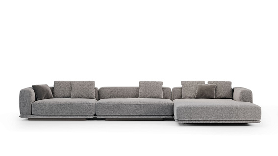 Угловой диван Ricci c оттоманкой