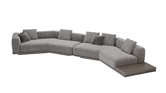 Угловой диван Ricci с декором