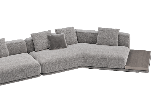 Угловой диван Ricci с декором