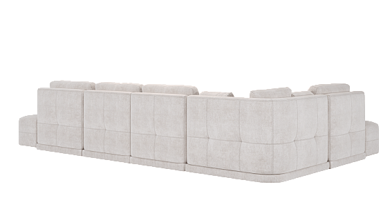 Угловой диван Leonardo с канапе