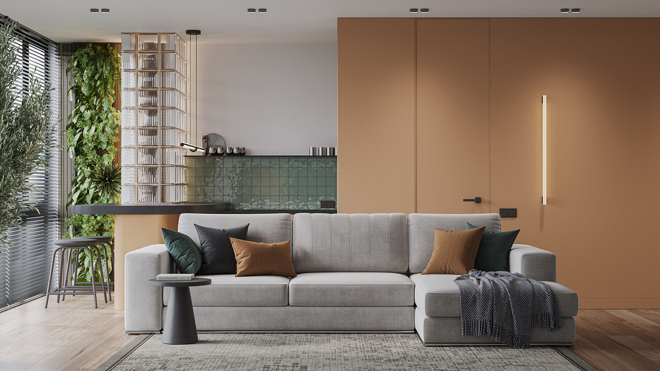 Угловой диван Ricardo (правый угол)