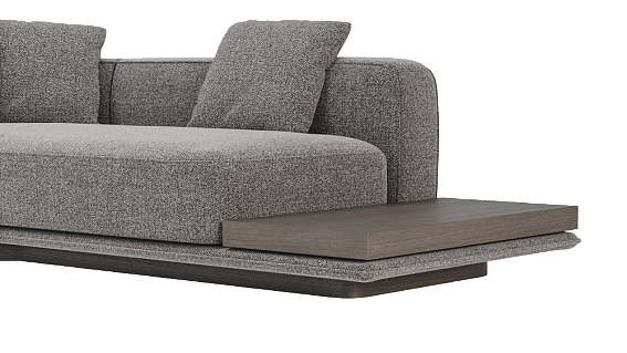 Угловой диван Ricci с декором