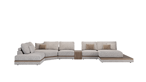 Модульный диван Ferretti c баром